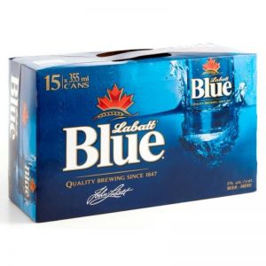 LABATT BLUE 15 Cans